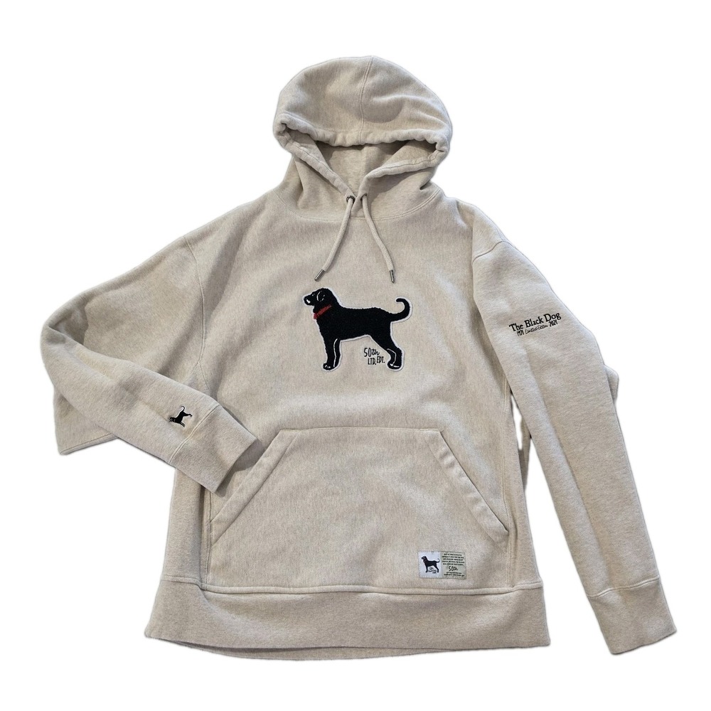 The Black Dog Limited Edition Hooded Sweatshirt Medium 50th Anniversary 2021